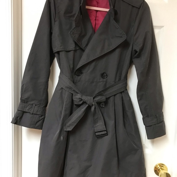GAP Jackets & Coats Stylish Gap Trench Coat 6 Cotton 40 Nylon